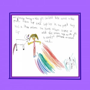 A magical unicorn story - just perfect!